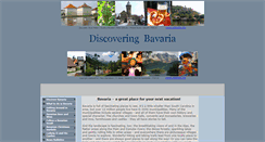 Desktop Screenshot of discoveringbavaria.com