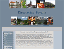 Tablet Screenshot of discoveringbavaria.com